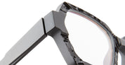 Ottica Mondello Roma - Kuboraum - KROK38BM00PK00OP - MASK K38 - BLACK MATTE / PITHOPRAKTA RX - Acetate - shape  - Black - EYEWEAR - EYEGLASSES - Donna,Women - lens Clear - Made In Italy