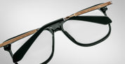 Ottica Mondello Roma - Jacques Marie Mage - JMMKDRX-1N - KIRKLAND - VIPER RX - acetate, titanium  - shape Navigator - Black - EYEWEAR - EYEGLASSES - Uomo,Men - lens Clear - Made In Japan