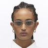 Ottica Mondello Roma - Kuboraum - KRSZ23SL0000002F - MASK Z23 - PALLADIUM MATTE - Metal - shape  - Silver - EYEWEAR - SUNGLASSES - Uomo,Men - lens  - Made In Italy