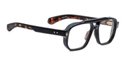 Ottica Mondello Roma - Jacques Marie Mage - JMMEVRX-15A - EVANS - NOIR 15 RX - Acetate - shape Navigator - Black - EYEWEAR - EYEGLASSES - Unisex,Uomo,Donna,Women,Men - lens Clear - Made In Japan