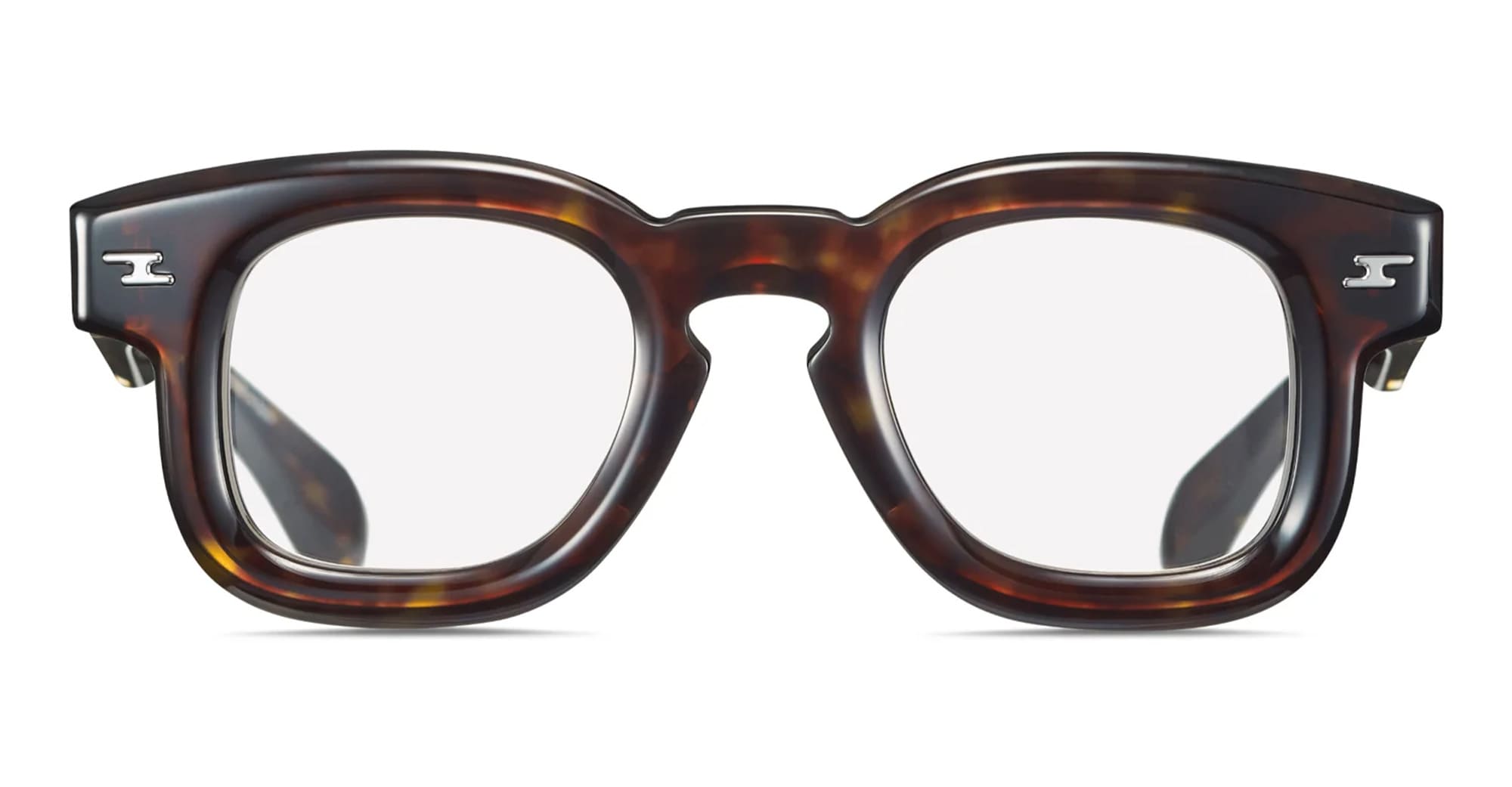 Ottica Mondello Roma - Tanabiku - DT-02T - FUJI - TORTOISE - Acetate - shape Wellington - Tortoise - EYEWEAR - EYEGLASSES - Unisex,Uomo,Donna,Women,Men - lens Clear - Made In Japan