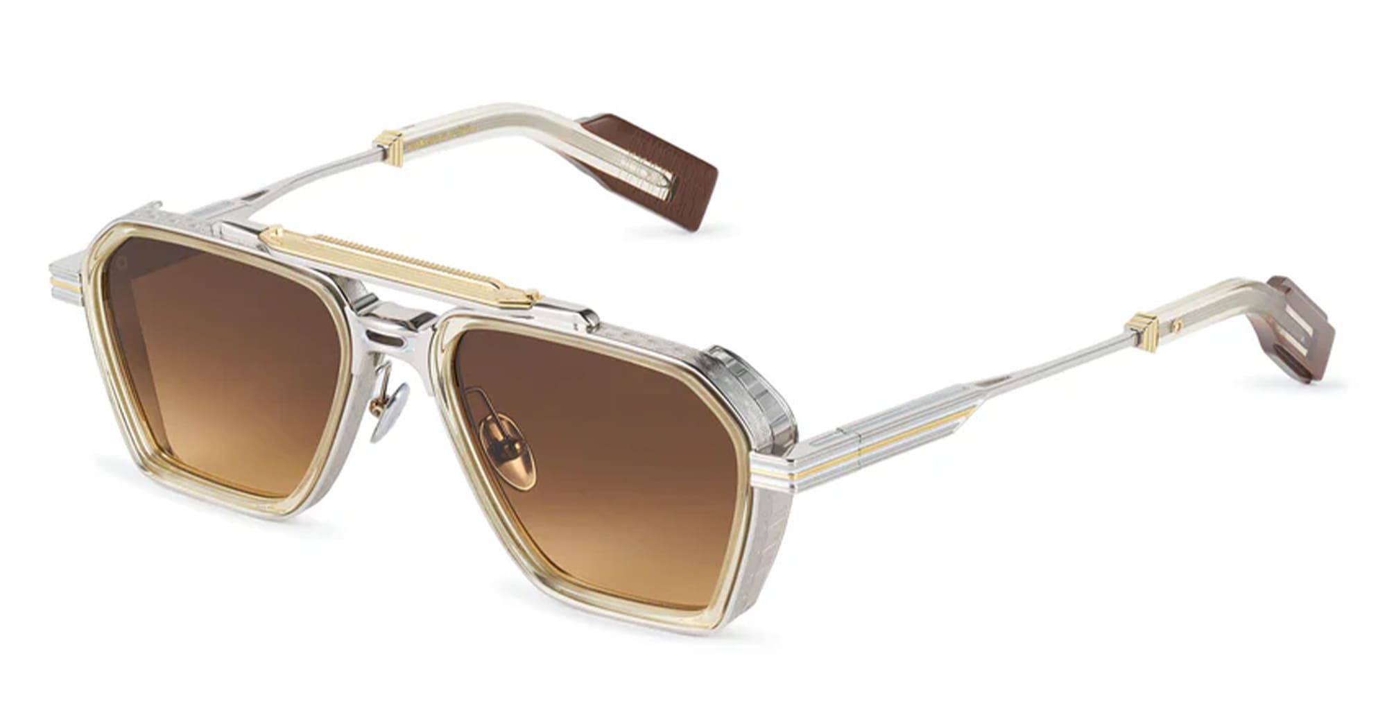 Ottica Mondello Roma - T HENRI - GMCH - GT7 - CHAMPAGNE / 14K GOLD - Titanium - shape  - Champagne - EYEWEAR - SUNGLASSES - Unisex,Uomo,Donna,Women,Men - lens  - Made In Japan