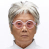 Ottica Mondello Roma - Kuboraum - KRSP18ROSE00002P - MASK P18 - ROSE - Acetate - shape  - Black - EYEWEAR - SUNGLASSES - Uomo,Men - lens  - Made In Italy