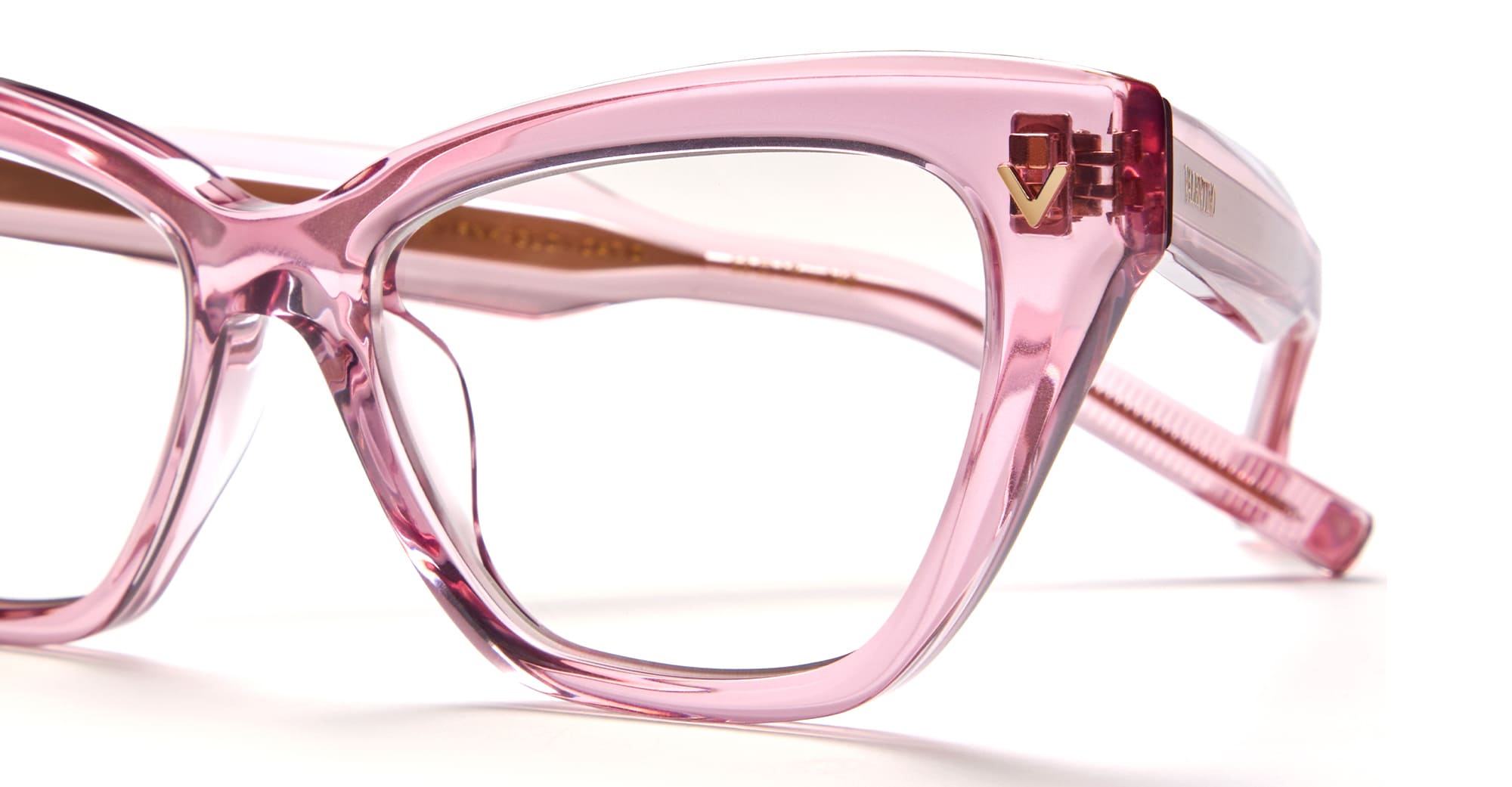 V-tale- crystal pink / light gold rx