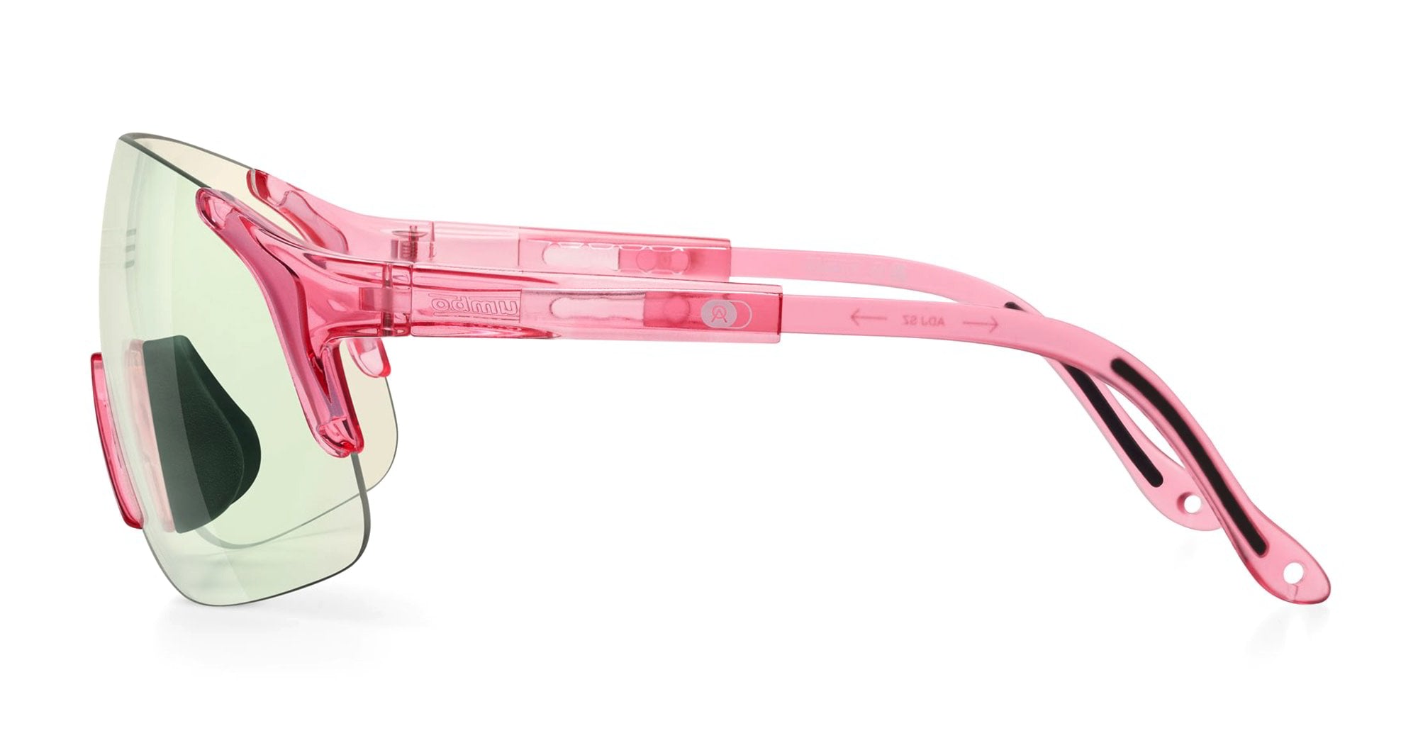 Ottica Mondello Roma - Alba Optics - 8050054518169 - JUMBO - CHERRY GLOSSY / VZUM F-LENS BTL - Tr90 - shape Mask - fuchsia - EYEWEAR - SUNGLASSES - Unisex,Uomo,Donna,Women,Men - lens blue green - Made In Italy
