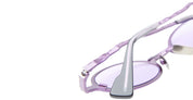 Ottica Mondello Roma - Kuboraum - KRSZ24FX0000002V - MASK Z24 FX - METALLIC FUCHSIA - metal, acetate - shape Oval - fuchsia - EYEWEAR - SUNGLASSES - Unisex,Uomo,Donna,Women,Men - lens violet - Made In Italy
