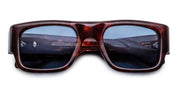 Ottica Mondello Roma - Jacques Marie Mage - JMMYD-7U - DONAT - BRECCIA - Acetate - shape Rectangular - Havana - EYEWEAR - SUNGLASSES - Unisex,Uomo,Donna,Women,Men - lens Blue - Made In Japan
