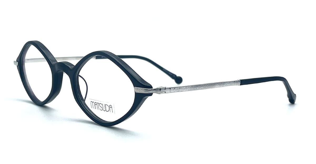  PALLADIUM WHITE RX - Acetate - shape  - Black - EYEWEAR - EYEGLASSES - Uomo,Men - lens  - Made In Japan