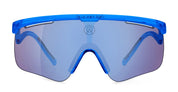 Ottica Mondello Roma - Alba Optics - 8050054517551 - DELTA - BLUE GLOSSY / VZUM F-LENS FLM - Tr90 - shape Mask - blue - EYEWEAR - SUNGLASSES - Unisex,Uomo,Donna,Women,Men - lens purple - Made In Italy