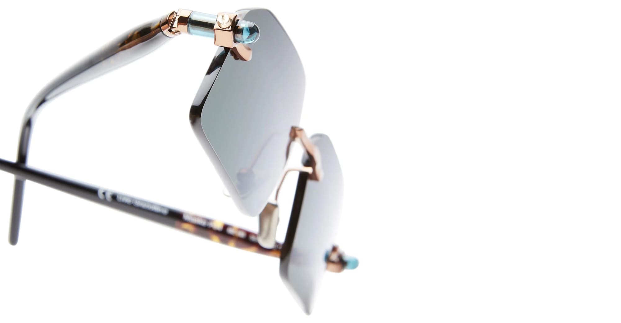 Ottica Mondello Roma - Kuboraum - KRSP64BZHB000040 - MASK P64 BZ HB - BRONZE - Acetate - shape Rectangular - bronze brown - EYEWEAR - SUNGLASSES - Unisex,Uomo,Donna,Women,Men - lens Green - Made In Italy