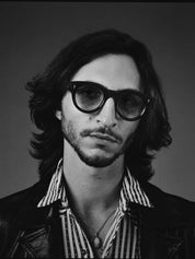 Ottica Mondello Roma - Jacques Marie Mage - JMMLM-13V - MOLITOR - BEAU - Acetate - shape Round - Tortoise - EYEWEAR - SUNGLASSES - Unisex,Uomo,Donna,Women,Men - lens Blue - Made In Japan