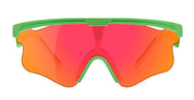 Ottica Mondello Roma - Alba Optics - 8050054518442 - DELTA LEI - PISTACHIO / VZUM F-LENS FIRE - Tr90 - shape Mask - green - EYEWEAR - SUNGLASSES - Unisex,Uomo,Donna,Women,Men - lens red - Made In Italy