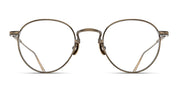 Ottica Mondello Roma - Matsuda - M3165.RX.AG.48 - M3165 - ANTIQUE GOLD - Titanium - shape Panto - Gold - EYEWEAR - EYEGLASSES - Unisex,Uomo,Donna,Women,Men - lens Clear - Made In Japan