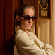 Ottica Mondello Roma - Cutler and Gross - CGSN-1432-51-02 - 1432 - DARK TURTLE - Acetate - shape Squared - Tortoise - EYEWEAR - SUNGLASSES - Unisex,Uomo,Donna,Women,Men - lens Clear - Made In Italy