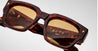 Ottica Mondello Roma - Jacques Marie Mage - JMMEZ-10Y5 - DECADE COLLECTION: ENZO - BRECCIA - Acetate - shape Squared - Havana - EYEWEAR - SUNGLASSES - Uomo,Men - lens honey - Made In Japan