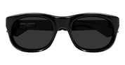 Ottica Mondello Roma - Saint Laurent - SL 815 ROMY-001 - SL 815 ROMY-001 - BLACK - Acetate - shape Round - Black - EYEWEAR - SUNGLASSES - Donna,Women - lens Grey - Made In Italy