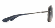 Ottica Mondello Roma - DITA - DTS121-62-08 - MACH-SIX - ANTIQUE SILVER / RAW TITANIUM - Titanium - shape Aviator - Silver - EYEWEAR - SUNGLASSES - Unisex,Uomo,Donna,Women,Men - lens Gradient blue - Made In Japan