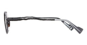 Ottica Mondello Roma - Kuboraum - KRSH11BB0000002Y - MASK H11 BB - MATTE BLACK - Metal - shape Round - Black - EYEWEAR - SUNGLASSES - Unisex,Uomo,Donna,Women,Men - lens Grey - Made In Italy