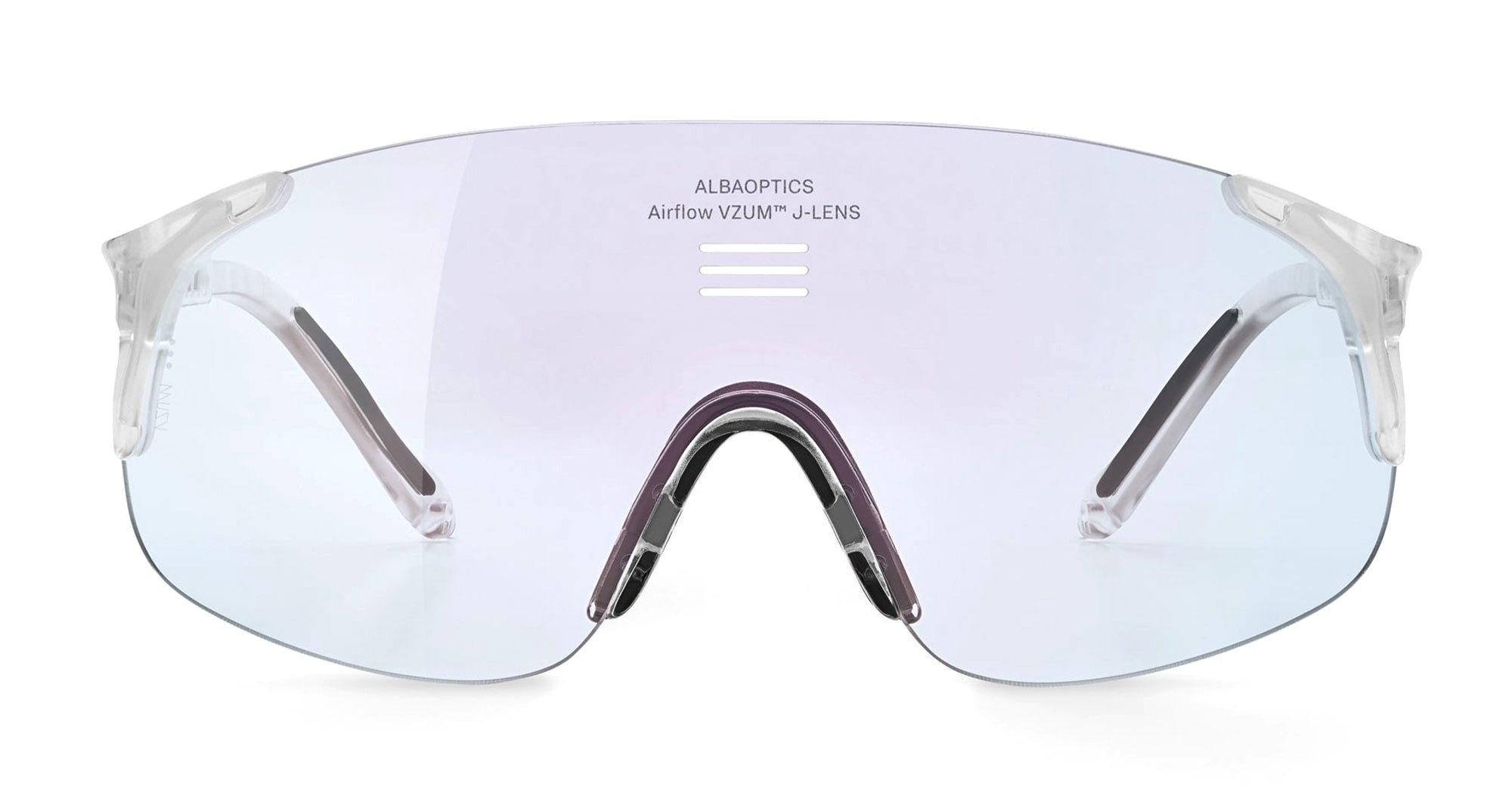 Ottica Mondello Roma - Alba Optics - 8050054518527 - JUMBO - CRYSTAL GLOSSY / VZUM F-LENS FIRE - Tr90 - shape Mask - Crystal - EYEWEAR - SUNGLASSES - Unisex,Uomo,Donna,Women,Men - lens red - Made In Italy