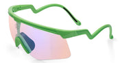 Ottica Mondello Roma - Alba Optics - 8050054517827 - DELTA - PISTACHIO / VZUM F-LENS FLM - Tr90 - shape Mask - green - EYEWEAR - SUNGLASSES - Unisex,Uomo,Donna,Women,Men - lens purple - Made In Italy