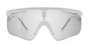 Ottica Mondello Roma - Alba Optics - 8050054518619 - DELTA - WHITE / VZUM SUPER ALU - Tr90 - shape Mask - White - EYEWEAR - SUNGLASSES - Unisex,Uomo,Donna,Women,Men - lens Grey - Made In Italy