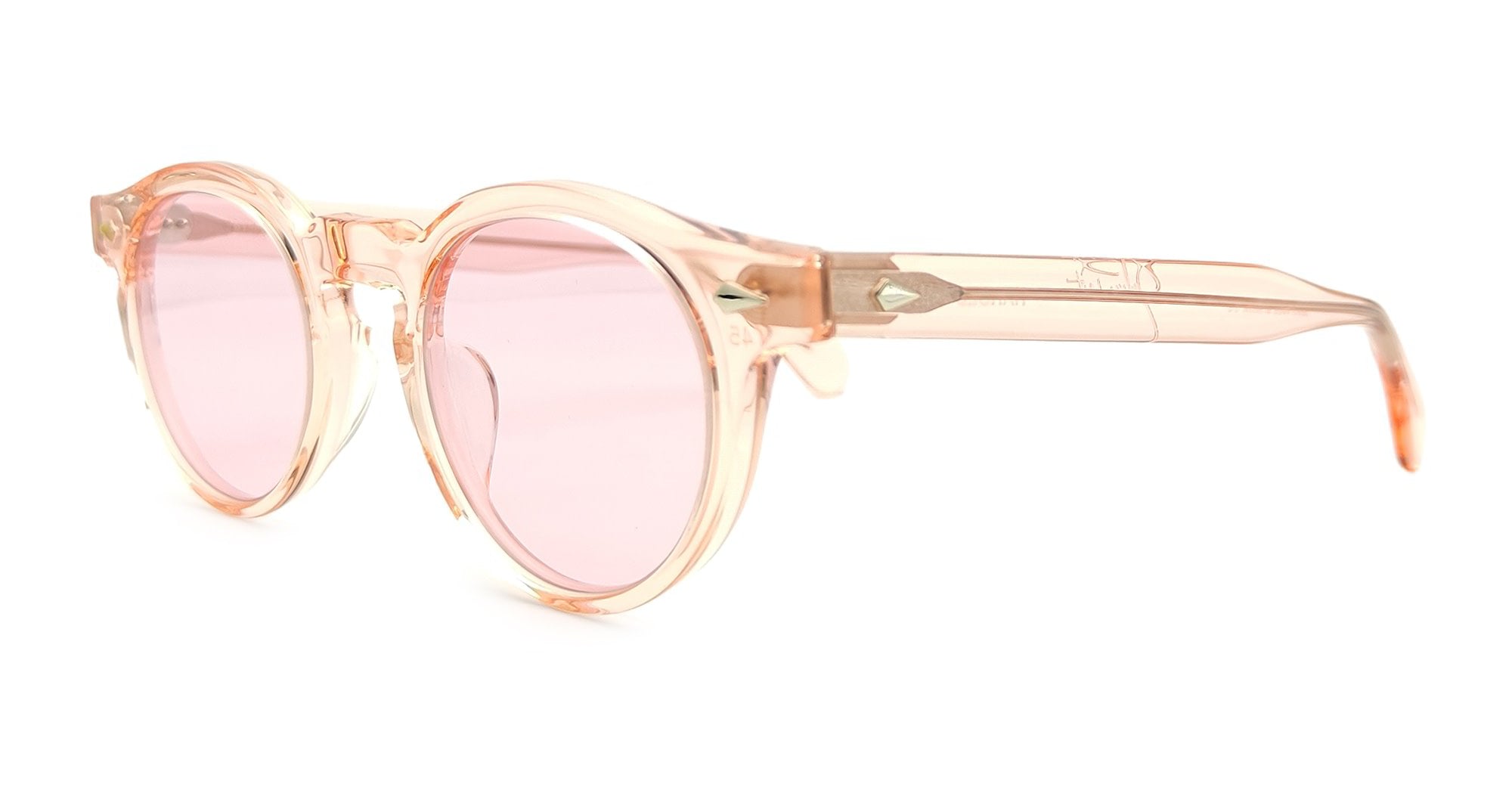  PINK LENS - Acetate - shape Panto - pink - EYEWEAR - SUNGLASSES - Unisex,Uomo,Donna,Women,Men - lens Pink - Made In Japan