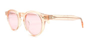 Ottica Mondello Roma - Julius Tart - JTPL-022H-2B-FP-06 - HAROLD 45/23 - FRESH PINK / PINK LENS - Acetate - shape Panto - pink - EYEWEAR - SUNGLASSES - Unisex,Uomo,Donna,Women,Men - lens Pink - Made In Japan