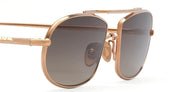 Ottica Mondello Roma - Ahlem - AHL.004049.SUN - Guerin - Peony Gold / Rain Gradient (Limited Ed.) - Acetate - shape Oval - Gold - EYEWEAR - SUNGLASSES - Unisex,Uomo,Donna,Women,Men - lens Gradient grey - Made In France