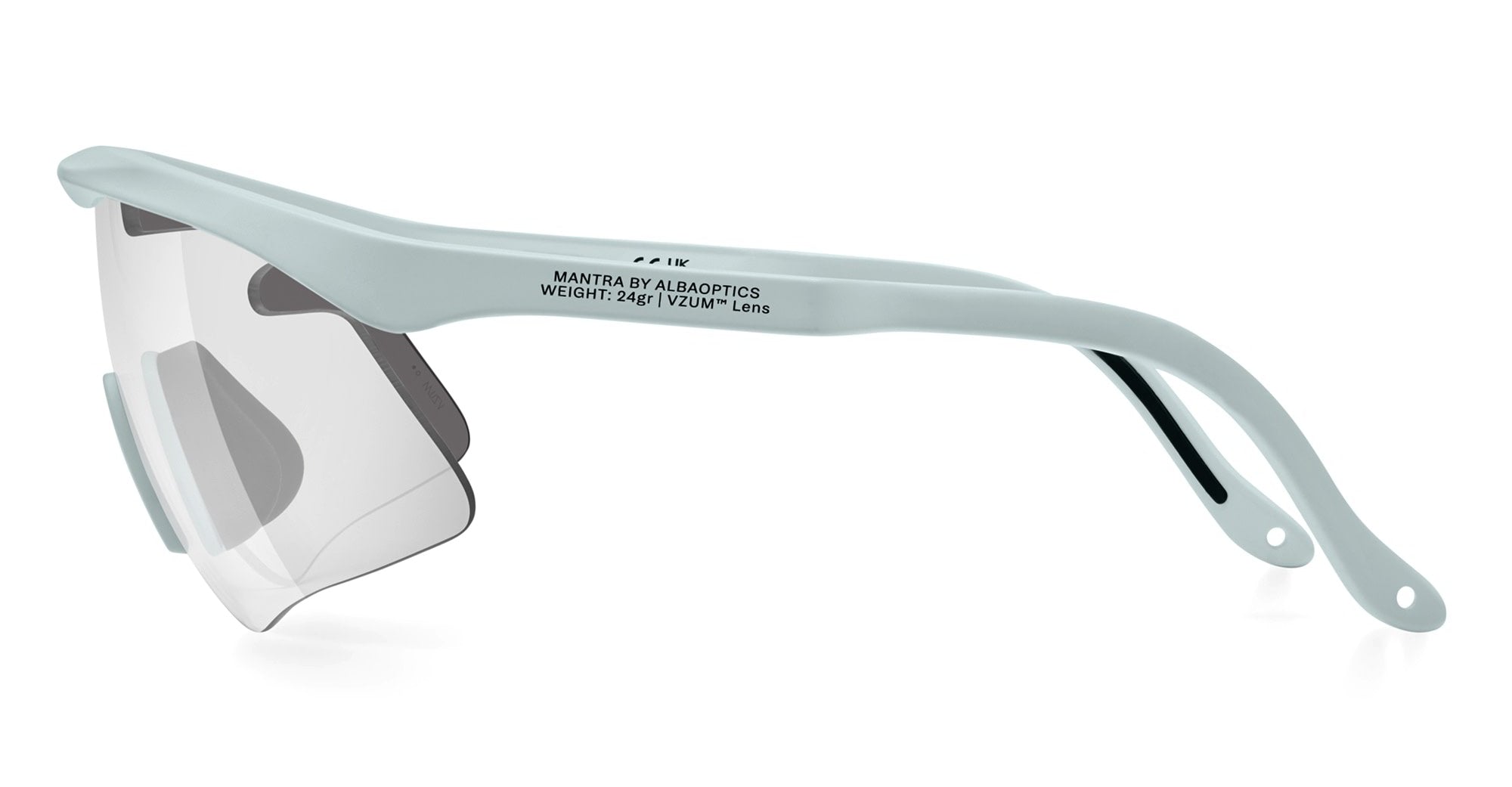 Ottica Mondello Roma - Alba Optics - 8050054517964 - MANTRA - ICE / VZUM SUPER ALU - Tr90 - shape Mask - grey - EYEWEAR - SUNGLASSES - Unisex,Uomo,Donna,Women,Men - lens Grey - Made In Italy