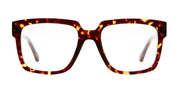 Ottica Mondello Roma - Kuboraum - KRO0K3TA000000OP - MASK K3 - TORTOISE RX - Acetate - shape Squared - Tortoise - EYEWEAR - EYEGLASSES - Unisex,Uomo,Donna,Women,Men - lens Clear - Made In Italy