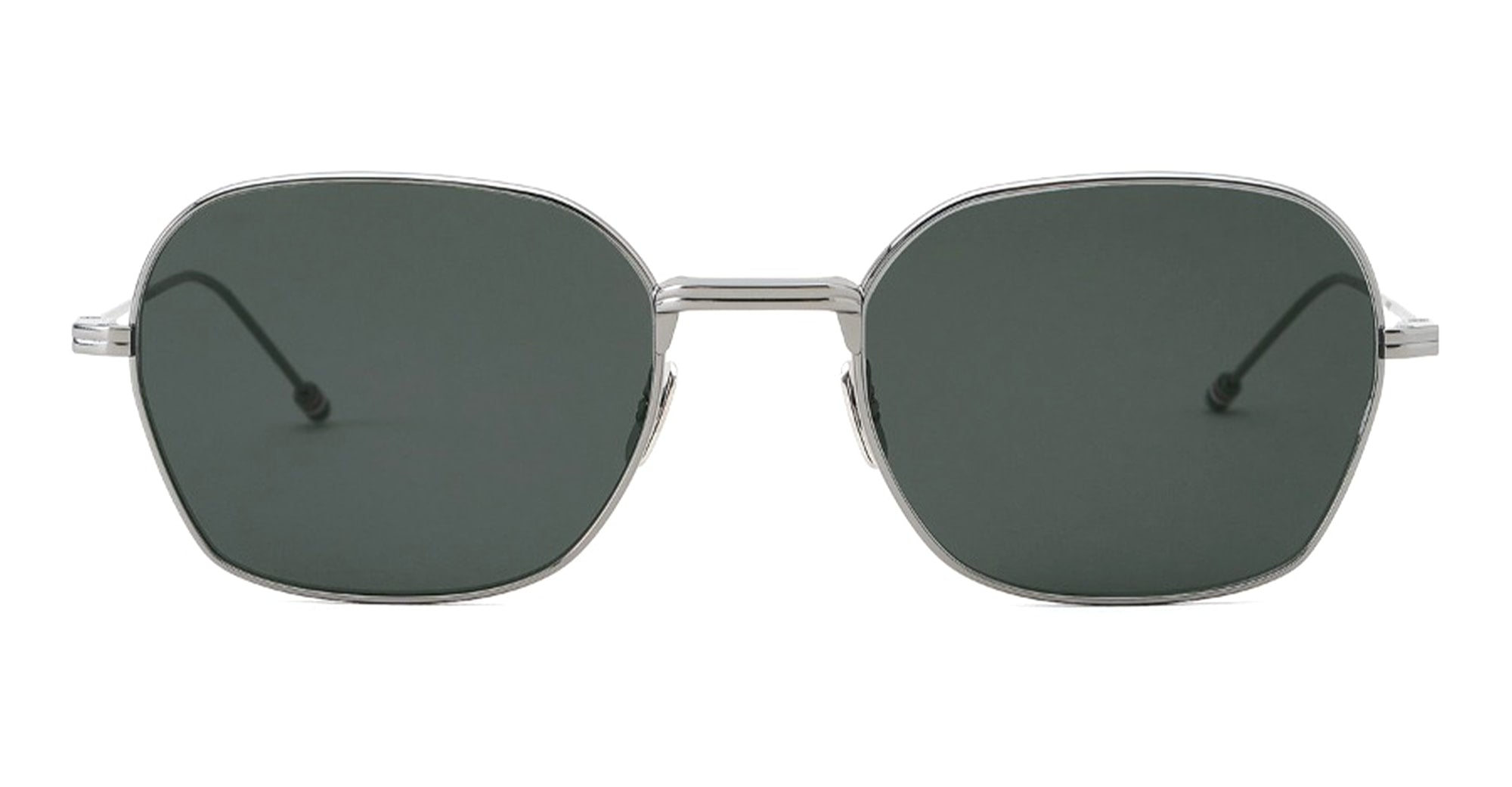 Ottica Mondello Roma - Thom Browne - UES945A-G0001-035-54 - RECTANGULAR - SILVER - Titanium - shape  - Silver - EYEWEAR - SUNGLASSES - Unisex,Uomo,Donna,Women,Men - lens  - Made In Japan