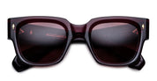Ottica Mondello Roma - Jacques Marie Mage - JMMEZ-18M - ENZO - AMARENA - Acetate - shape Squared - red - EYEWEAR - SUNGLASSES - Unisex,Uomo,Donna,Women,Men - lens red - Made In Japan