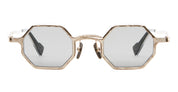 Ottica Mondello Roma - Kuboraum - KRSZ19PGG000002F - MASK Z19 - ROSE GOLD - metal, acetate - shape Hexagonal - rose gold - EYEWEAR - SUNGLASSES - Unisex,Uomo,Donna,Women,Men - lens Grey - Made In Italy