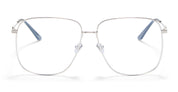 Ottica Mondello Roma - Valentino - VLX-171C-61 - VLX-171C - SILVER / BLACK RX - titanium, acetate - shape Squared - silver, black - EYEWEAR - EYEGLASSES - Donna,Women - lens Clear - Made In Japan