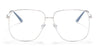 Ottica Mondello Roma - Valentino - VLX-171C-61 - VLX-171C - SILVER / BLACK RX - titanium, acetate - shape Squared - silver, black - EYEWEAR - EYEGLASSES - Donna,Women - lens Clear - Made In Japan