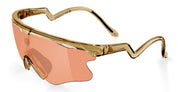 Ottica Mondello Roma - Alba Optics - 8050054517650 - DELTA LEI - SMOKE GLOSSY / VZUM SALMON - Tr90 - shape Mask - brown - EYEWEAR - SUNGLASSES - Unisex,Uomo,Donna,Women,Men - lens Pink - Made In Italy
