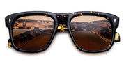 Ottica Mondello Roma - Jacques Marie Mage - JMMYV-H14 - YVES - TOKYO - Acetate - shape Squared - Tortoise - EYEWEAR - SUNGLASSES - Unisex,Uomo,Donna,Women,Men - lens orange - Made In Japan