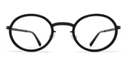 Ottica Mondello Roma - Mykita - 10089689 - BERTHOLD - A6 Black RX - stainless steel - shape Oval - Black - EYEWEAR - EYEGLASSES - Unisex,Uomo,Donna,Women,Men - lens  - Made In Germany