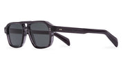 Ottica Mondello Roma - Cutler and Gross - CGSN-GR15-52-SP - GR15 - DARK GREY / POLARIZED - Acetate - shape Navigator - grey - EYEWEAR - SUNGLASSES - Uomo,Men - lens Grey - Made In Italy