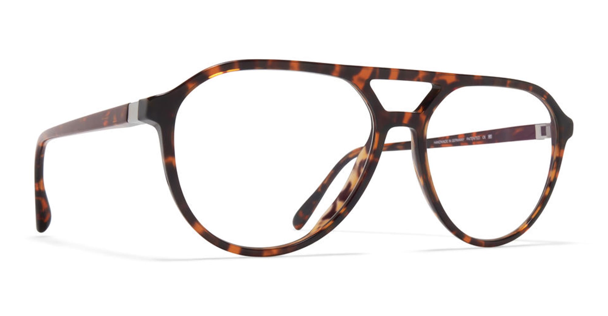 Ottica Mondello Roma - Mykita - 10091559 - ATINE - Amber havana / Pearl RX - Acetate - shape Aviator - Silver - EYEWEAR - EYEGLASSES - Unisex,Uomo,Donna,Women,Men - lens Clear - Made In Germany