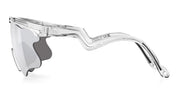 Ottica Mondello Roma - Alba Optics - 8050054518824 - DELTA LEI - CRYSTAL / VZUM SUPER ALU - Tr90 - shape Mask - transparent - EYEWEAR - SUNGLASSES - Unisex,Uomo,Donna,Women,Men - lens Grey - Made In Italy