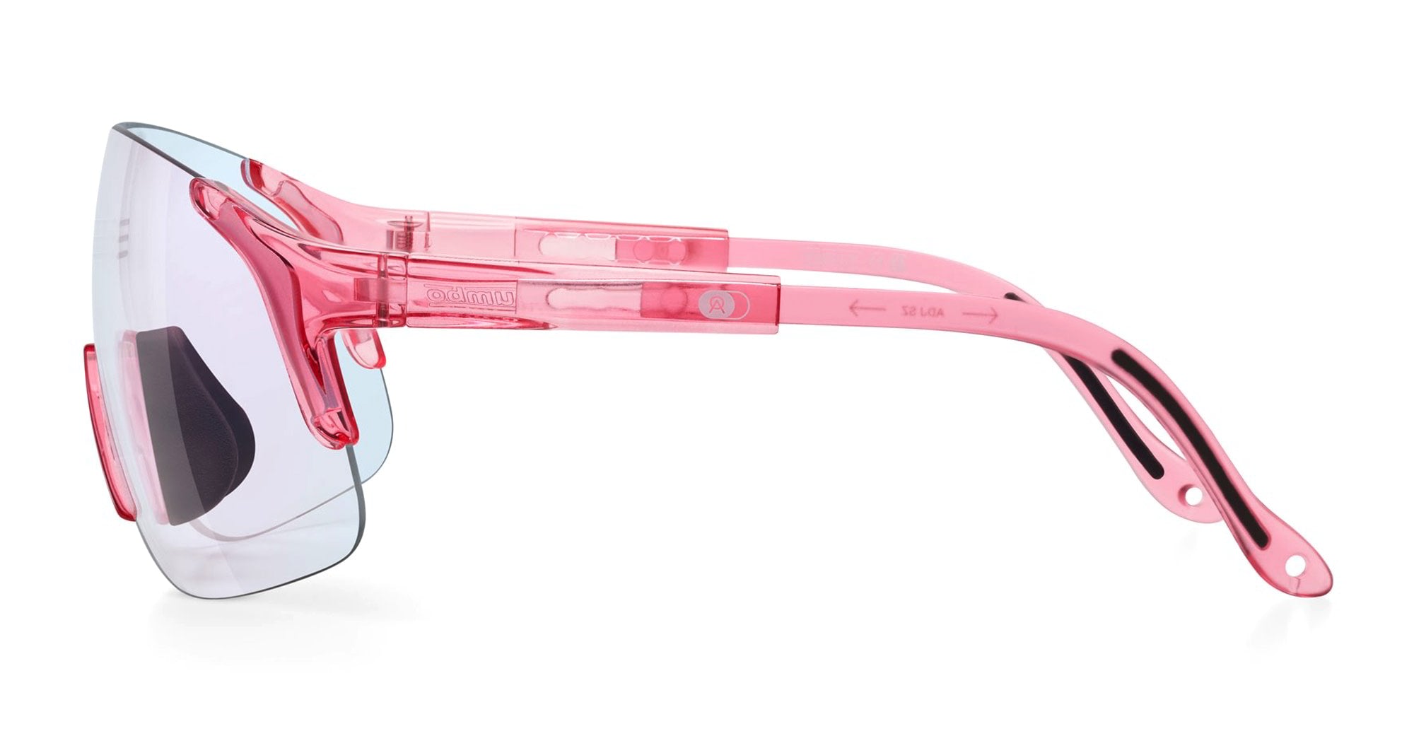 Ottica Mondello Roma - Alba Optics - 8050054518534 - JUMBO - CHERRY GLOSSY / VZUM F-LENS FIRE - Tr90 - shape Mask - fuchsia - EYEWEAR - SUNGLASSES - Unisex,Uomo,Donna,Women,Men - lens red - Made In Italy