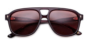 Ottica Mondello Roma - Jacques Marie Mage - JMMON-18M - LEONARD - AMARENA - Acetate - shape Aviator - burgundy - EYEWEAR - SUNGLASSES - Unisex,Uomo,Donna,Women,Men - lens bronze - Made In Japan