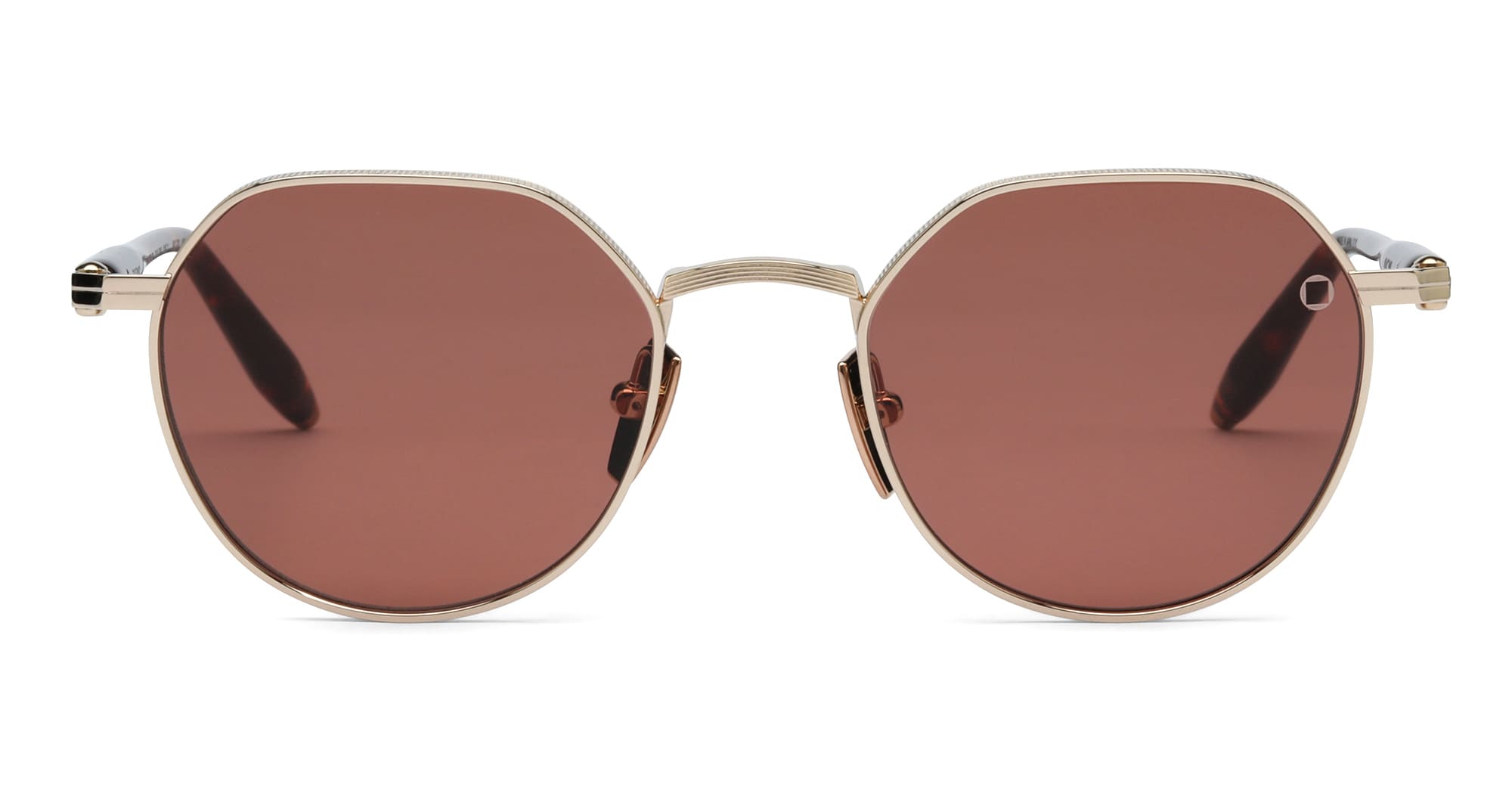  HAVANA - Acetate, titanium - shape  - havana, gold - EYEWEAR - SUNGLASSES - Uomo,Men - lens  - Made In Japan
