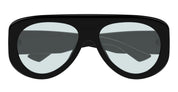 Ottica Mondello Roma - Bottega Veneta - BV1362S-004 - BV1362S-004 - BLACK / LIGHT BLUE LENS - Injected Nylon - shape Pilot - Black - EYEWEAR - SUNGLASSES - Unisex,Uomo,Donna,Women,Men - lens light blue - Made In Japan