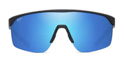 Ottica Mondello Roma - Maui Jim - MJ0595S-003 - PALUNA - MATTE BLACK / BLUE / BLUE HAWAII - nylon - shape Mask - Black - EYEWEAR - SUNGLASSES - Unisex,Uomo,Donna,Women,Men - lens Blue - Made In Japan