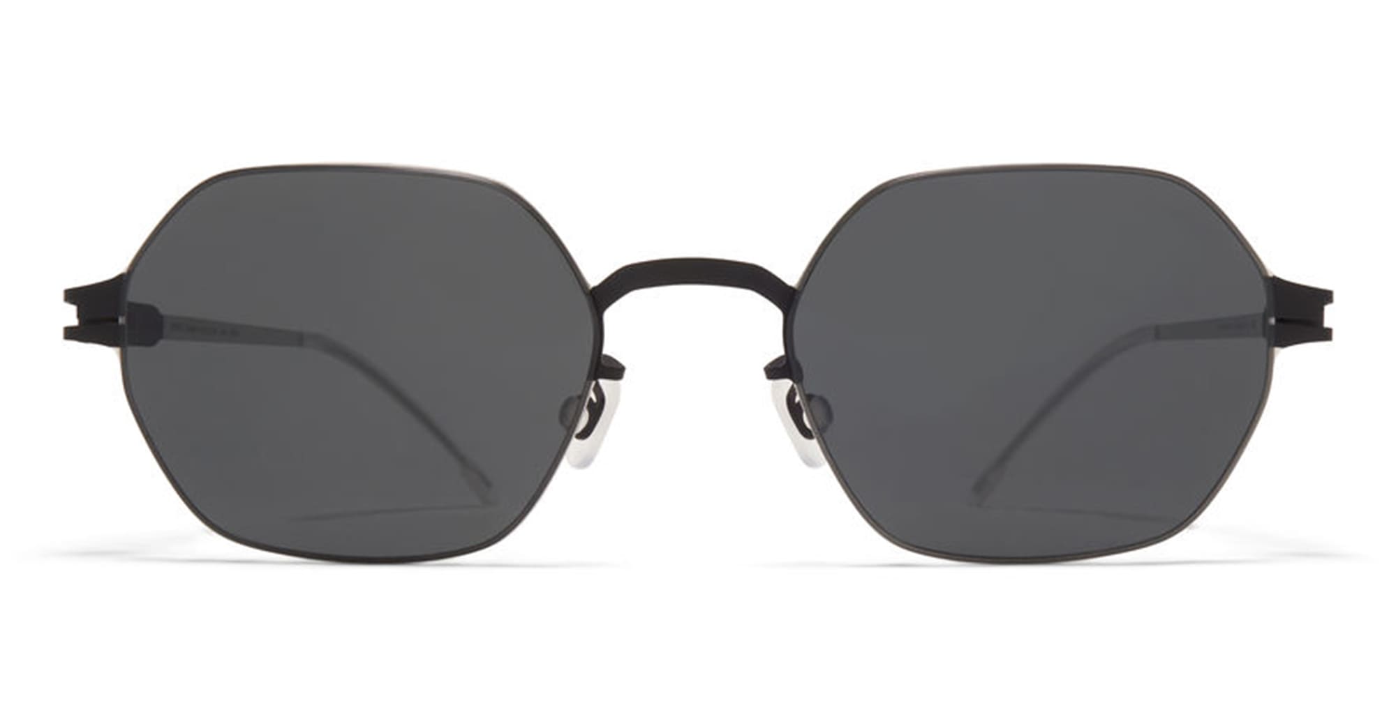 Ottica Mondello Roma - Mykita - 10091525 - HAMISH - BLACK / SILVER - stainless steel - shape Hexagonal - black, silver - EYEWEAR - SUNGLASSES - Unisex,Uomo,Donna,Women,Men - lens Grey - Made In Germany