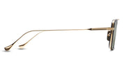 Ottica Mondello Roma - DITA - DTS134-53-02-Z - FLIGHT.008 - MATTE BLACK / GOLD - Titanium - shape Navigator - Black, gold - EYEWEAR - SUNGLASSES - Unisex,Uomo,Donna,Women,Men - lens Green - Made In Japan