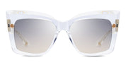 Ottica Mondello Roma - DITA - DTS704-A-03-Z - TELEMAKER - CRYSTAL - Acetate - shape Butterfly - Crystal - EYEWEAR - SUNGLASSES - Donna,Women - lens Gradient grey - Made In Japan
