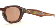 Ottica Mondello Roma - Daizo - A-SD001-WBR1-BR01 - LUDO - WARM BROWN / BROWN LENS - Acetate - shape Round - brown - EYEWEAR - SUNGLASSES - Unisex,Uomo,Donna,Women,Men - lens Brown - Made In Japan